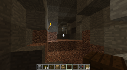 Here's the entrance to that cave passage I mentioned